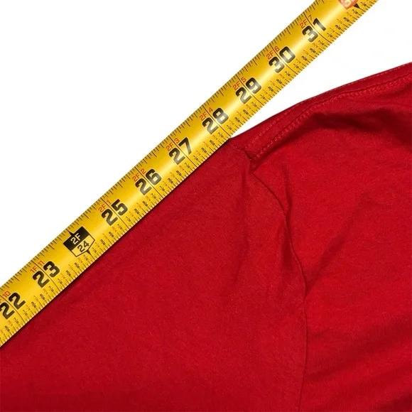 Death Row Records Long Sleeve Red/White Crewneck Shirt - Picture 6 of 7